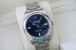 ROLEX 114300 OYSTER PERPETUAL 39MM BLUE DIAL