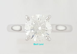 Cartier Solitaire 1895 Round Diamond Engagement Ring 1.21 ct Platinum Rtl $25.5K