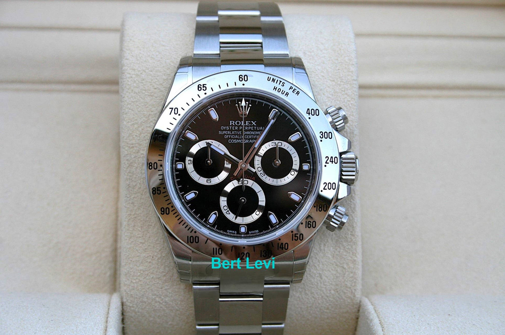 ROLEX 116520 DAYTONA WATCH BLACK DIAL NOS NIB