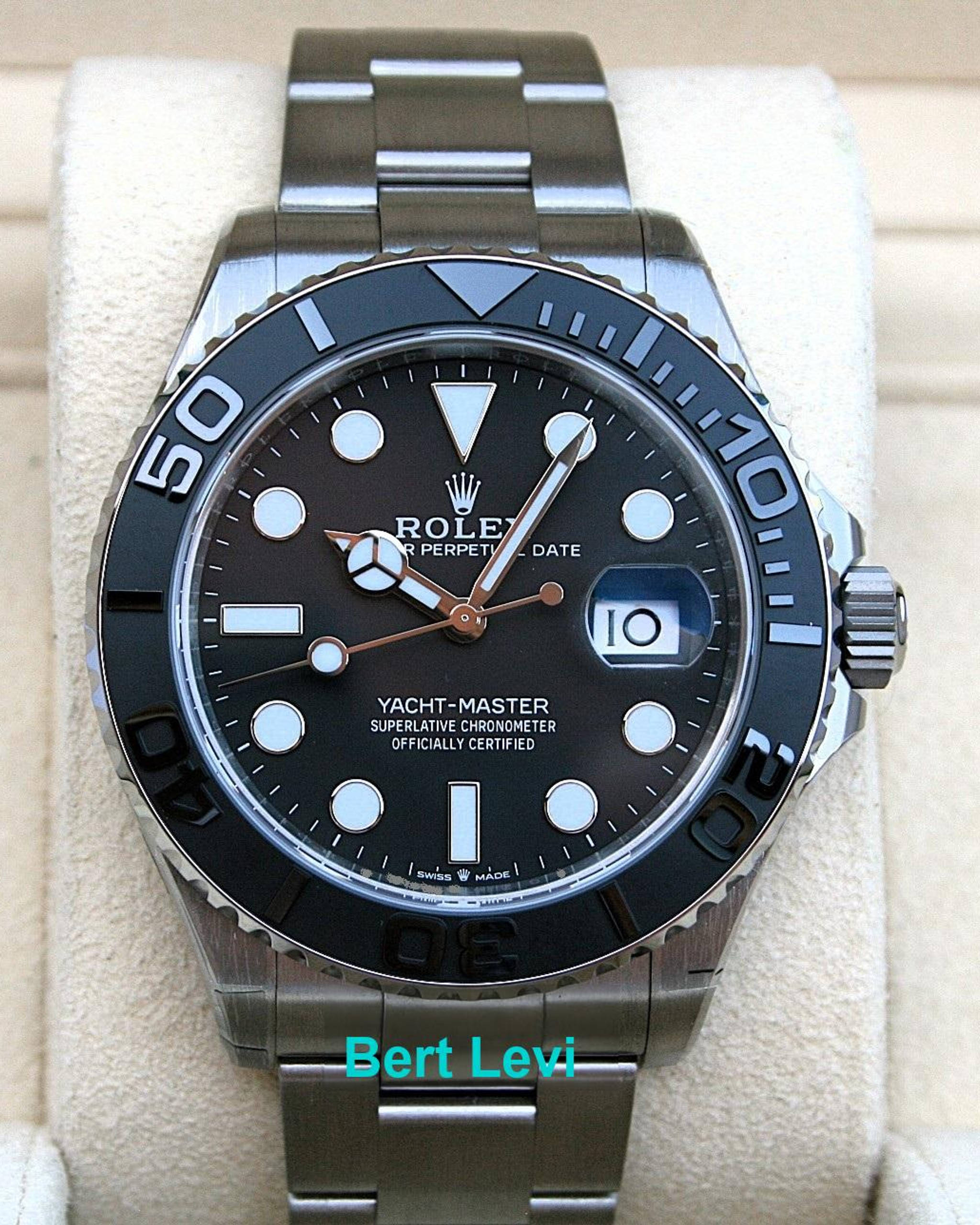 ROLEX 226627 YACHTMASTER WATCH 42MM TITANIUM NIB