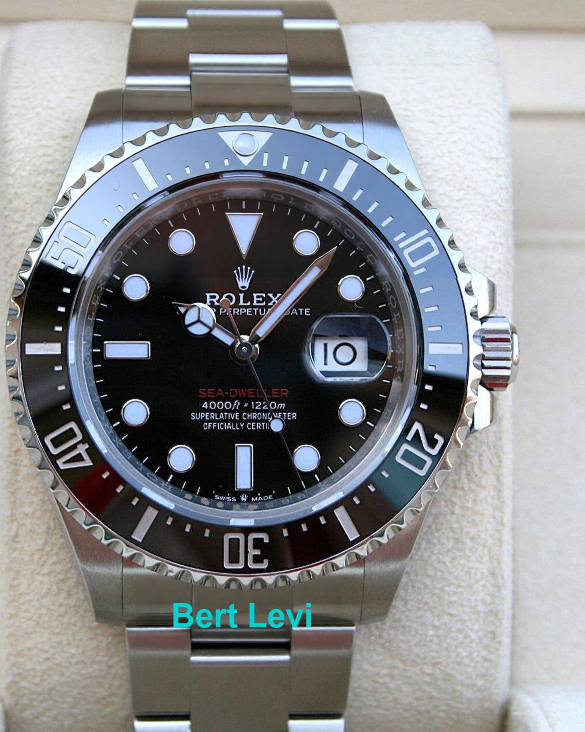 ROLEX 126600 RED SEADWELLER WATCH SD43