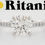 Thumbnail: Ritani 1RZ2498 Semi-Mount Diamond Engagement Ring 0.24ct 14k White Gold Rt $1666