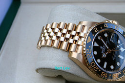 ROLEX 126718GRNR GMT MASTER II 18K YELLOW GOLD JUBILEE