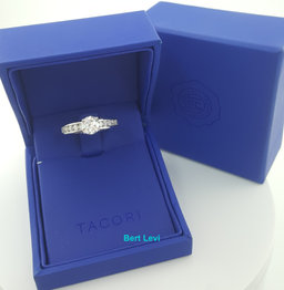 Tacori Semi-Mount Diamond 67298 Engagement Ring 0.82 ct 18k White Gold $6,700