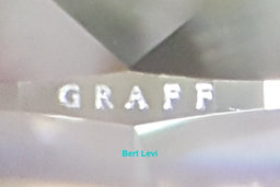 Graff Round Brilliant Diamond Platinum Engagement Ring 3.25 ct Retail $58,000
