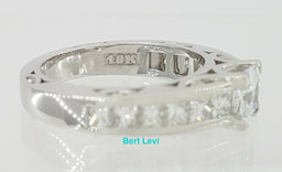 TACORI Neotare Princess Diamond Engagement Ring 18K Gold AGS 1.90 ct Rtl $13,090