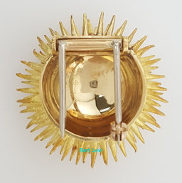 Vintage Tiffany & Co Diamond Sea Urchin Brooch Pin 0.55 ct 18k Gold 16.8 Grams
