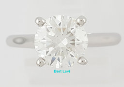 Cartier Solitaire 1895 Round Diamond Engagement Ring 1.71 ct Platinum Rtl $50K