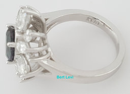 Brazil Alexandrite Marquise Diamond Platinum Ballerina Ring 3.53 ct Retail $50K