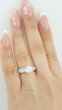 Tacori Semi-Mount Diamond 67298 Engagement Ring 0.82 ct 18k White Gold $6,700