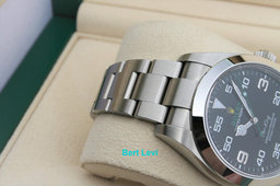 ROLEX 116900 AIRKING GREEN HAND 40MM WATCH