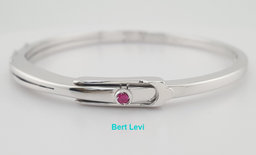 Roberto Coin Classica Parisienne Diamond Bracelet 0.42 ct 18k Gold 6.5" 24.6 Gr
