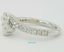 Ever Us Two-Stone 0.75 ct 14K White Gold Round Brilliant Diamond Engagement Ring