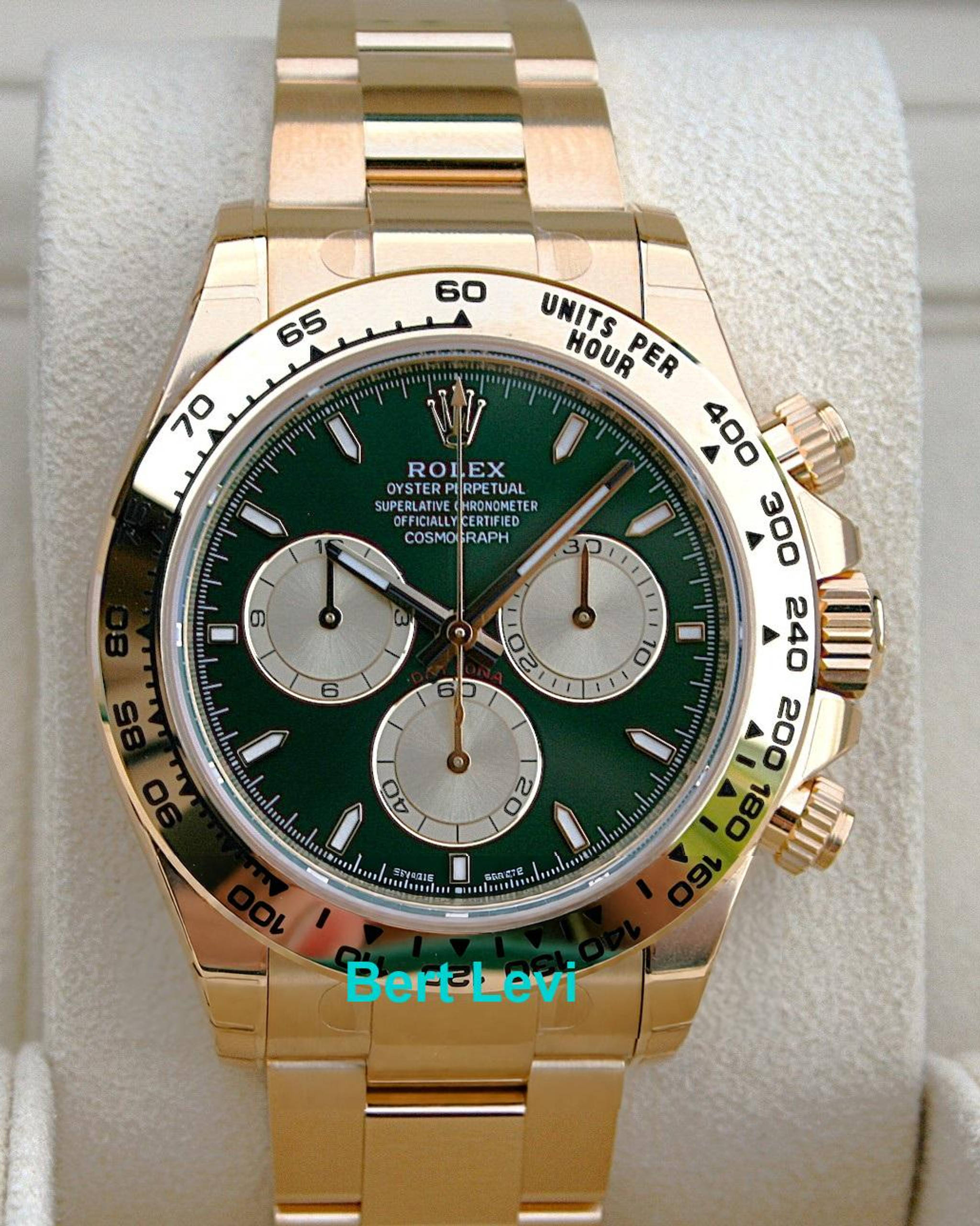 ROLEX 126508 DAYTONA GREEN DIAL “JOHN MAYER 2.0” NIB