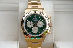 ROLEX 126508 DAYTONA GREEN DIAL “JOHN MAYER 2.0” NIB