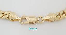 Cuban Link 18k Yellow Gold Bracelet 25 Grams 8.5" 6 mm