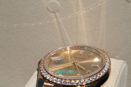 ROLEX 228348 DAY-DATE 40MM WATCH DIAMOND DIAL DIAMOND BEZEL