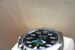 ROLEX 116900 AIRKING GREEN HAND 40MM WATCH