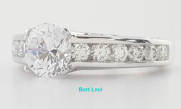 Tacori Semi-Mount Diamond 67298 Engagement Ring 0.82 ct 18k White Gold $6,700