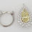 Thumbnail: Vintage Pear Fancy Yellow 10 ct Diamond Ring Pendant Platinum GIA