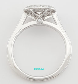 Tiffany & Co Legacy Cut Diamond Platinum Engagement Ring 1.84 ct Retail $44k
