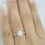Thumbnail: Tacori Dantela Halo Diamond Engagement Ring 0.95 ct Platinum GIA