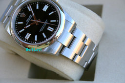 ROLEX 134300 OYSTER PERPETUAL WATCH BLACK DIAL