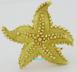 Tiffany & Co Vintage 18K Yellow Gold Starfish Single Clips-On Earring 8.3 grams
