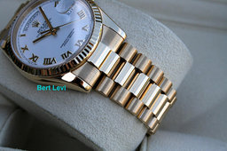 ROLEX 118238 DAY DATE WATCH 36MM PRESIDENT 18K YELLOW GOLD