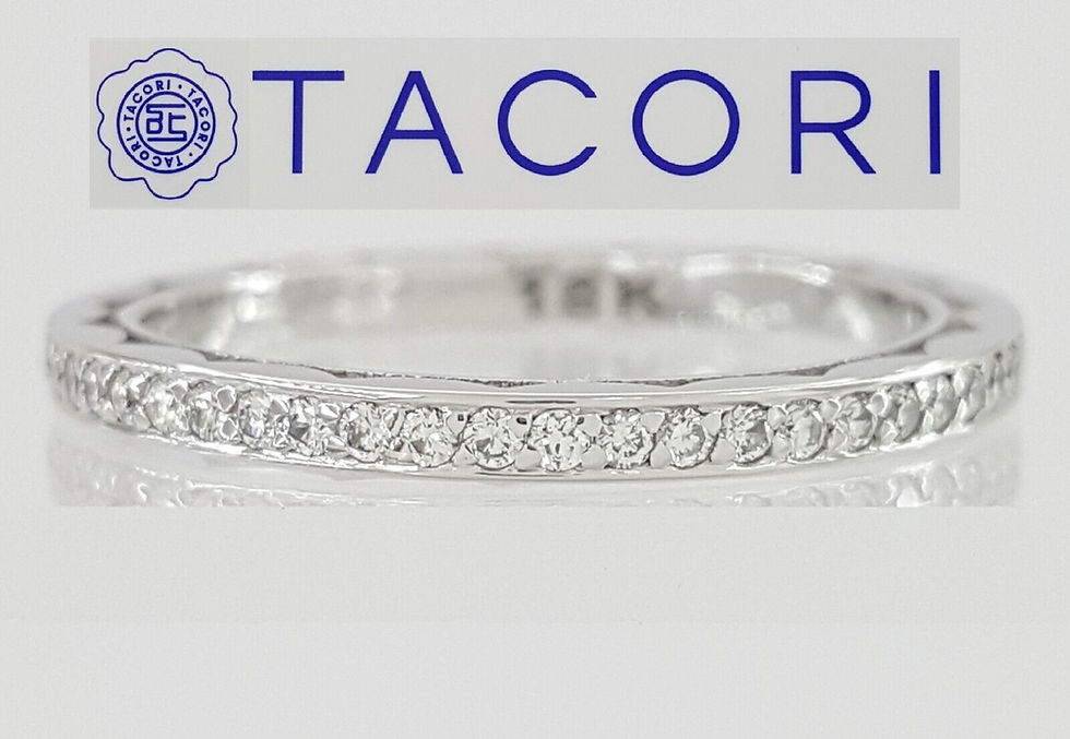 Royal T Diamond Eternity Wedding Band Ring 18k White Gold 0.45 ct Rtl $3,990