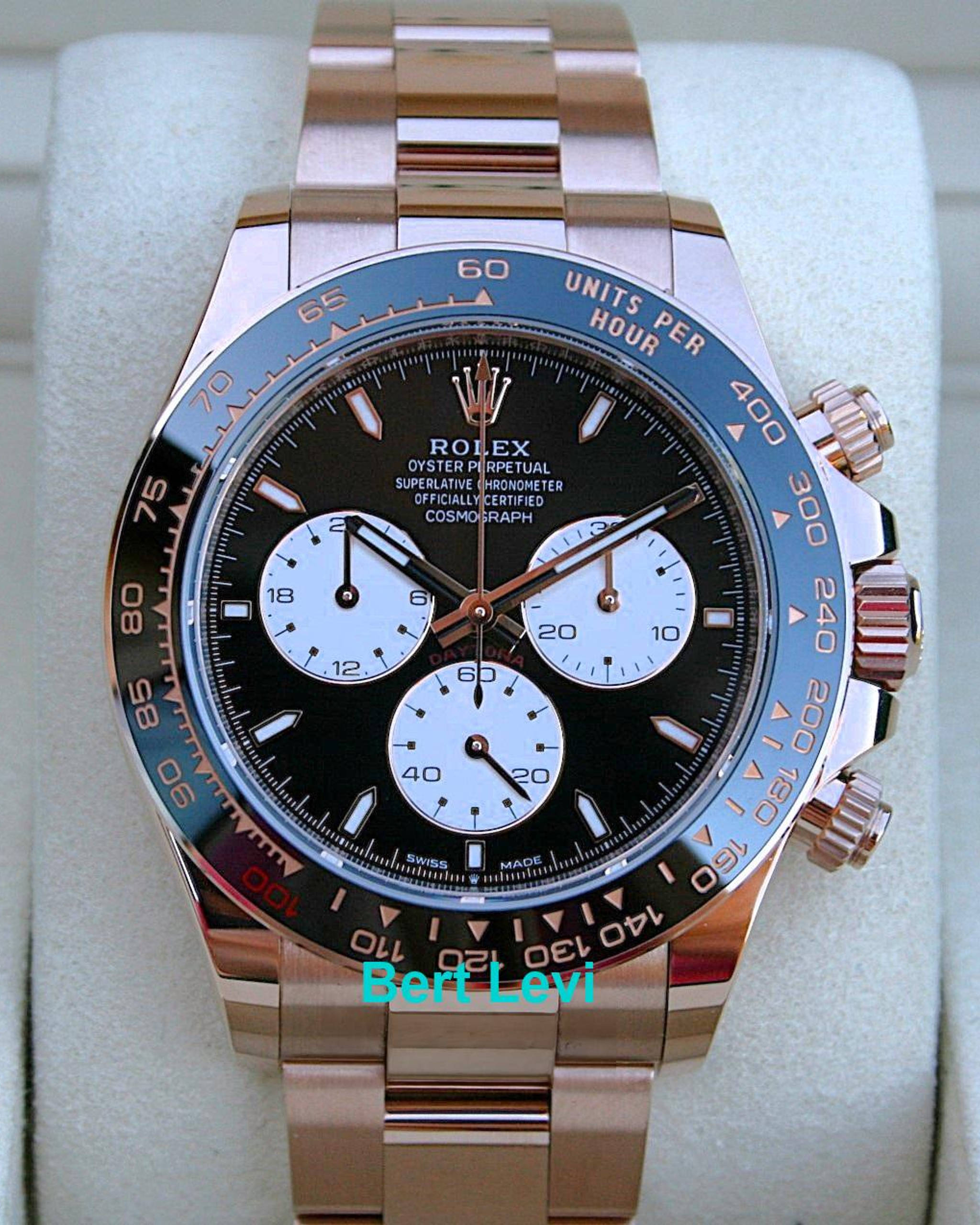 ROLEX 126525LN DAYTONA “LE MANS” WATCH EVEROSE COSMOGRAPH