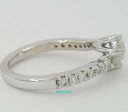 Ever Us Two-Stone 0.75 ct 14K White Gold Round Brilliant Diamond Engagement Ring