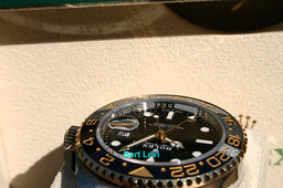 ROLEX 126713GRNR GMT MASTER II ZOMBIE WATCH 18K/SS JUBILEE