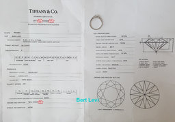 Tiffany & Co Harmony Diamond Platinum Engagement Ring & Band Set 1.38 ct $15,450