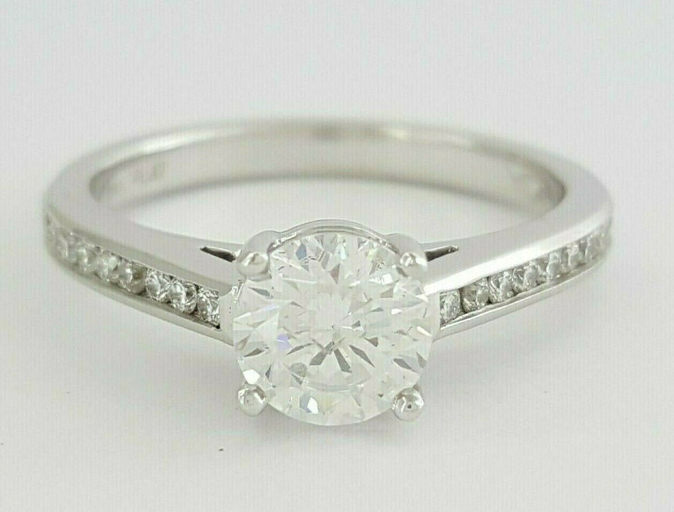 0.23 ct Martin Flyer FlyerFit 14k Gold & Platinum Semi-Mount Engagement Ring
