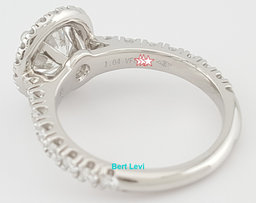 Cartier Destinee Round Diamond Engagement Ring 1.54 ct Platinum Retail $35K