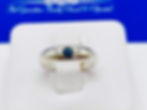 Women's 14k White Gold Natural Blue Sapphire Promise Ring San Diego