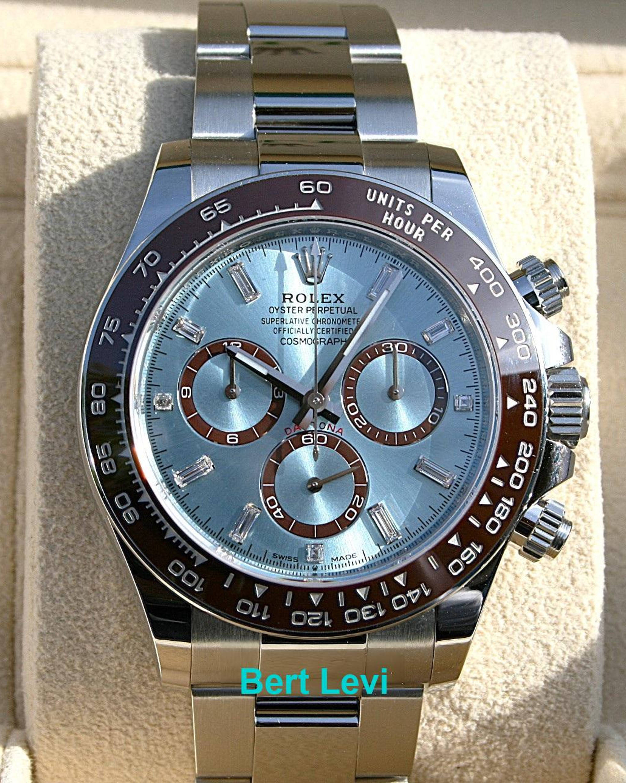 ROLEX 126506 PLATINUM DAYTONA WATCH PLATONA