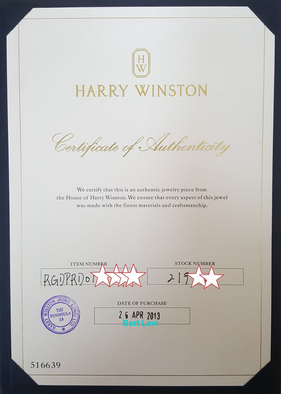 Thumbnail: Harry Winston Classic Round Diamond Three Stone Engagement Ring 2.4 ct Rtl $66K
