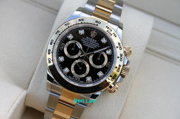 ROLEX 116503 DAYTONA COSMOGRAPH BLACK DIAMOND DIAL