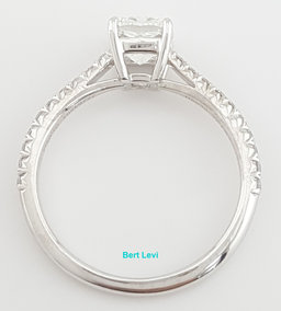 Tiffany & Co Forever Novo Cushion Diamond Engagement Ring 1.12 ct Rtl $16,100