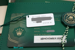 ROLEX 116900 AIRKING GREEN HAND 40MM WATCH