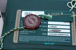 ROLEX 116520 DAYTONA WATCH BLACK DIAL NOS NIB