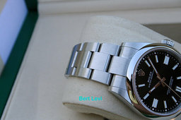 ROLEX 134300 OYSTER PERPETUAL WATCH BLACK DIAL