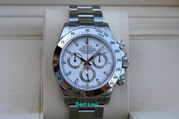 ROLEX 116520 DAYTONA COSMOGRAPH WATCH WHITE DIAL NOS
