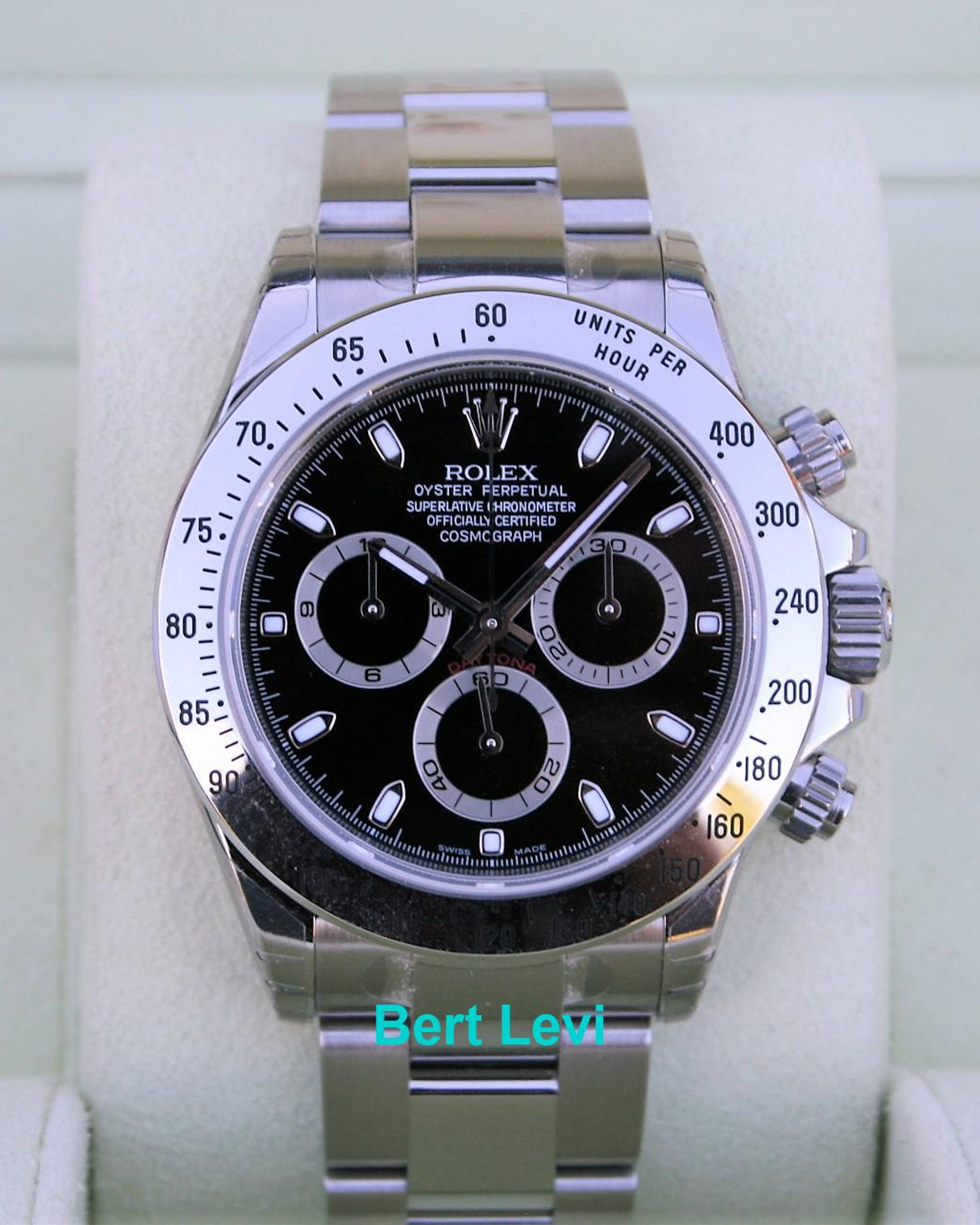 ROLEX 116520 DAYTONA COSMOGRAPH BLACK NOS
