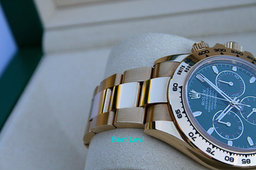 ROLEX 116508 DAYTONA WATCH 18K GOLD JOHN MAYER GREEN DIAL