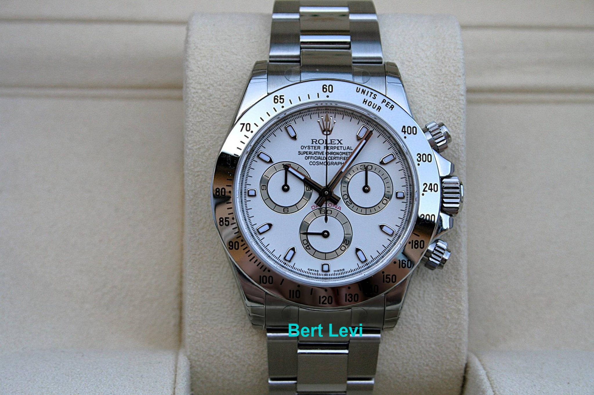 ROLEX 116520 DAYTONA COSMOGRAPH WATCH WHITE DIAL NOS