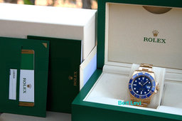 ROLEX 116618 SUBMARINER 18K YELLOW GOLD WATCH