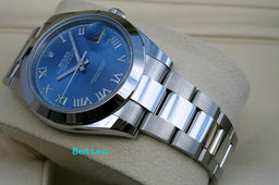 ROLEX 126300 DATEJUST 41MM BLUE AZZURRO DIAL